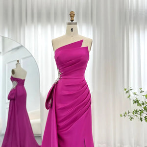 Vestido de Festa Longo Fluido com Abertura - Modelo Especial