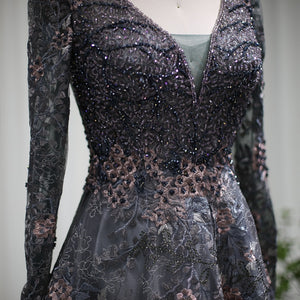 Vestido de Festa Luxo Rainha com Detalhes Florais - Modelo Especial