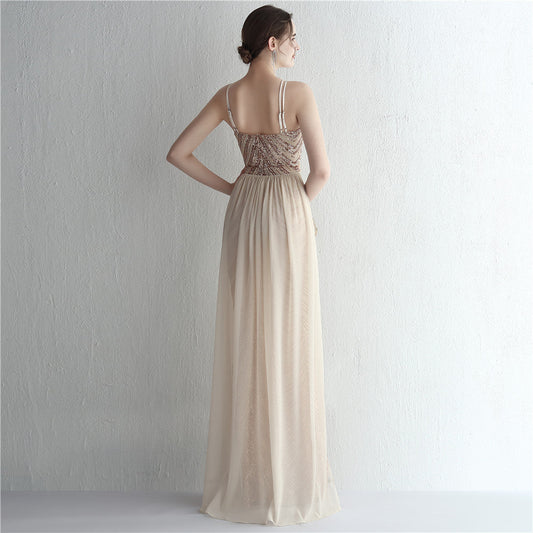 Vestido de Festa Luxo Sereia com Capa Dourado (Pronta Entrega)