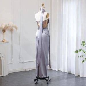 Vestido de Festa Longo Moderno com Efeito Luz - Modelo Especial