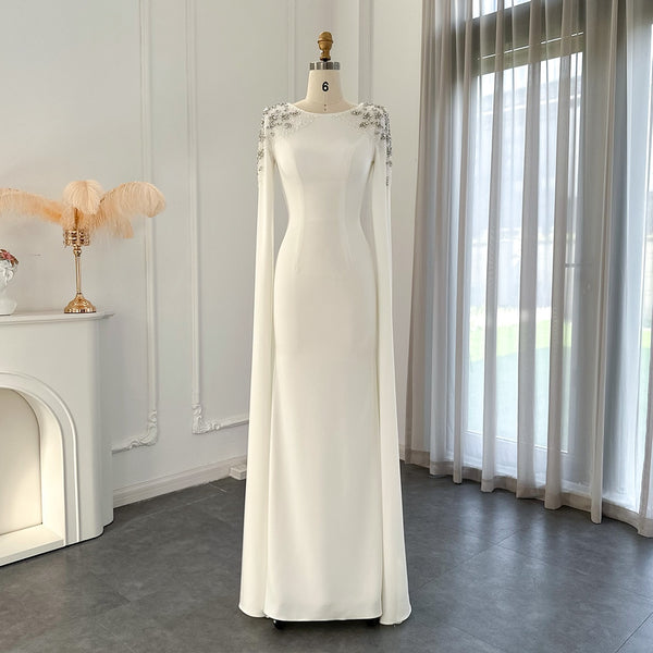Vestido de Festa Deslumbrante Decorado em Cristais - Modelo Especial