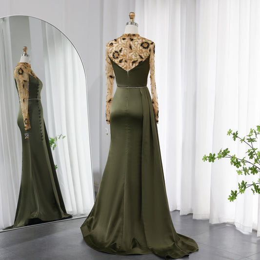 Vestido de Festa Longo Luxo Ornamentado - Modelo Especial