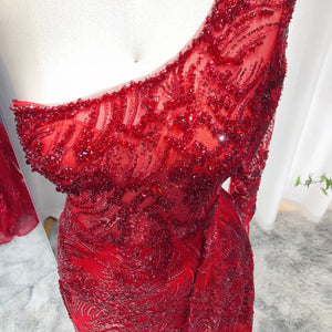 Vestido de Festa Longo Marsala Elegante - Modelo Especial
