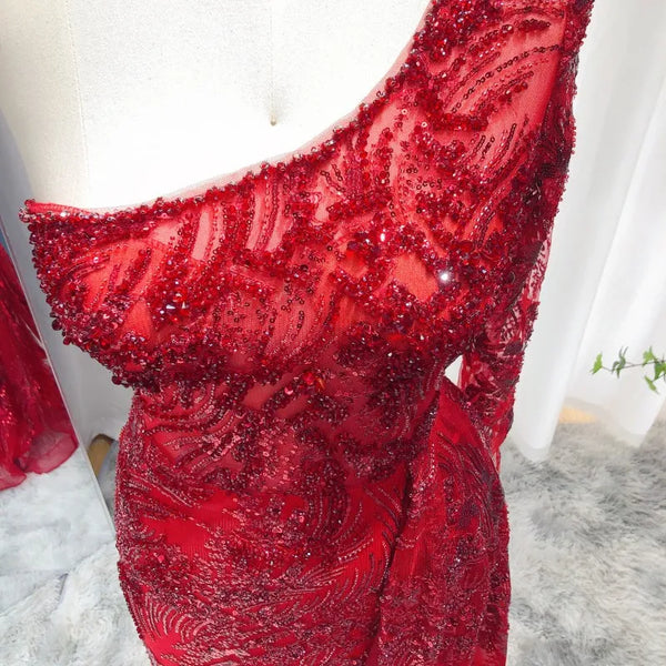 Vestido de Festa Longo Marsala Elegante - Modelo Especial
