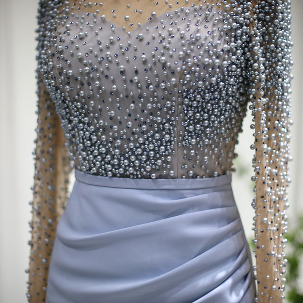 Vestido de Festa Brilho Radiante Longo em Cristais - Modelo Especial
