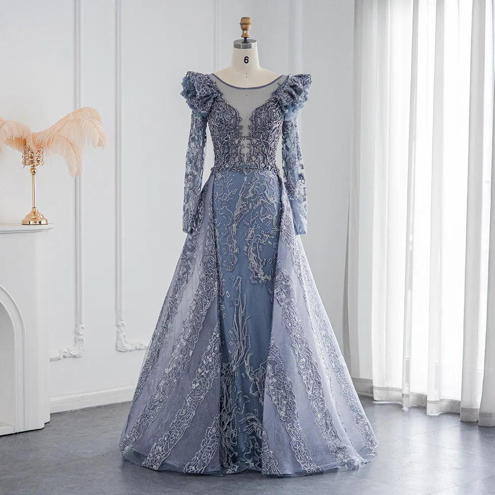 Vestido de Festa Longo Imperatriz Luxuoso - Modelo Especial