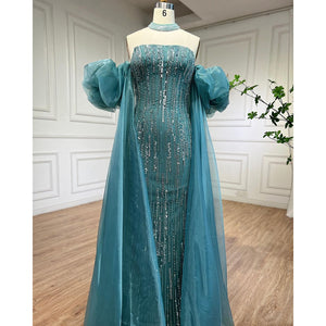 Vestido de Festa Longo com Manga Bufante - Modelo Especial