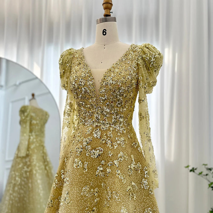 Vestido de Festa Luxuoso Glamour - Modelo Especial