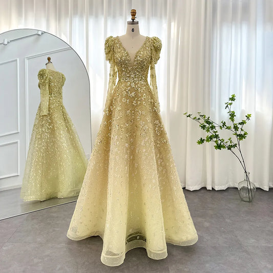 Vestido de Festa Luxuoso Glamour - Modelo Especial