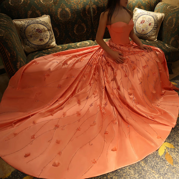 Vestido de Festa Longo Primavera Radiante - Modelo Especial