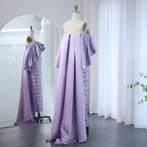 Vestido de Festa Longo com Capa Volume - Modelo Especial