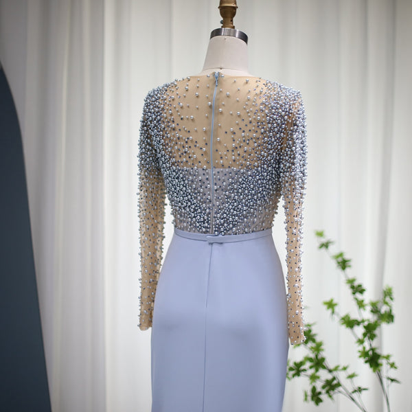 Vestido de Festa Brilho Radiante Longo em Cristais - Modelo Especial