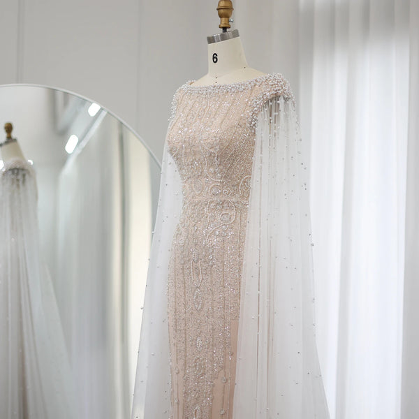 Vestido de Festa Luxo Decorado em Cristais - Modelo Especial