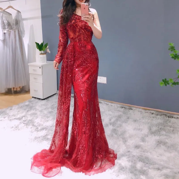 Vestido de Festa Longo Marsala Elegante - Modelo Especial