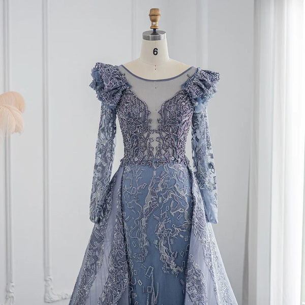 Vestido de Festa Longo Imperatriz Luxuoso - Modelo Especial
