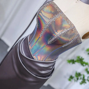 Vestido de Festa Longo Moderno com Efeito Luz - Modelo Especial