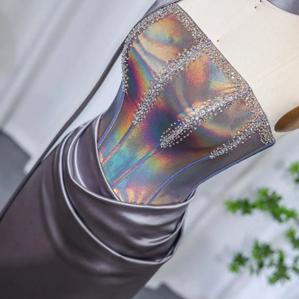 Vestido de Festa Longo Moderno com Efeito Luz - Modelo Especial