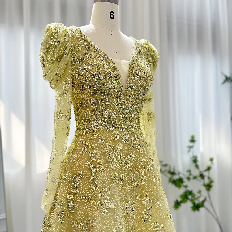 Vestido de Festa Luxuoso Glamour - Modelo Especial
