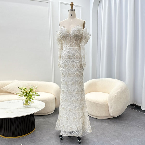 Vestido de Festa Longo Nevada  - Modelo Especial