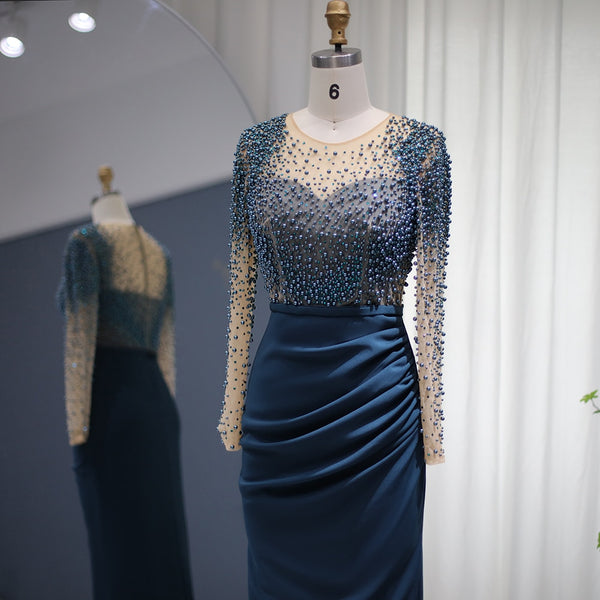 Vestido de Festa Brilho Radiante Longo em Cristais - Modelo Especial