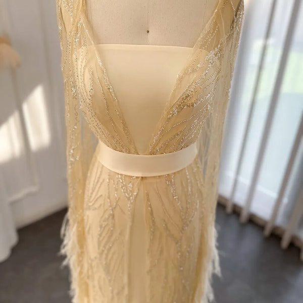 Vestido de Festa Longo com Manta Brilho - Modelo Especial