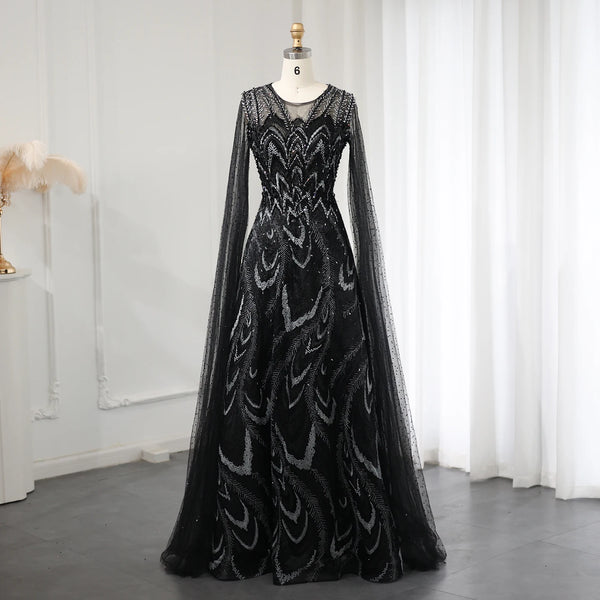 Vestido de Festa Longo Waves Cristais - Modelo Especial